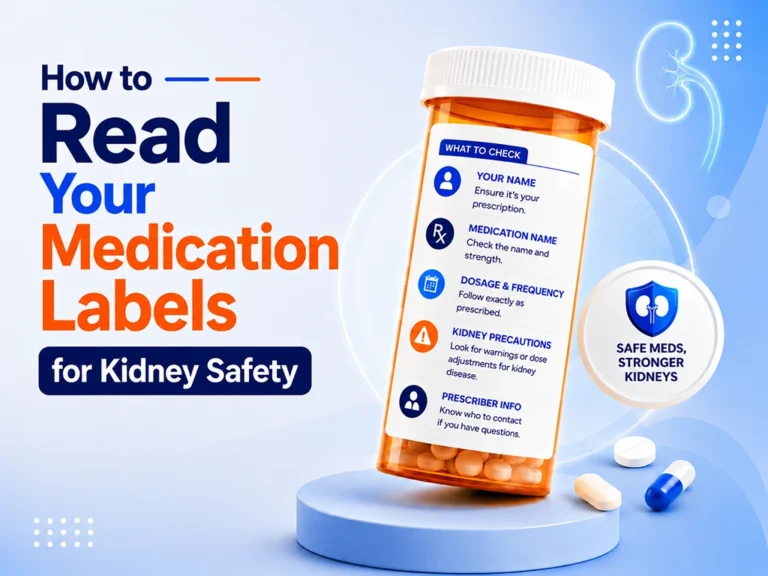 How to Read Your Medication Labels for Kidney Safety