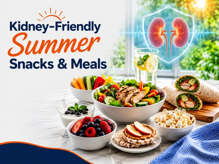 Kidney-Friendly Summer Snacks & Meals