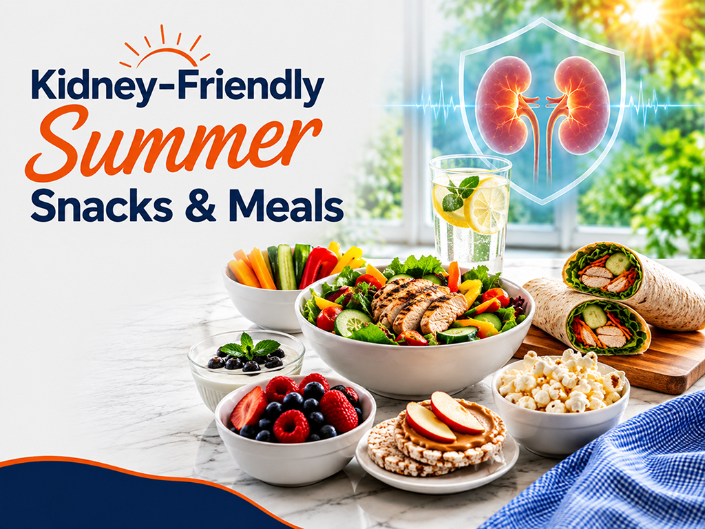 Kidney-Friendly Summer Snacks & Meals